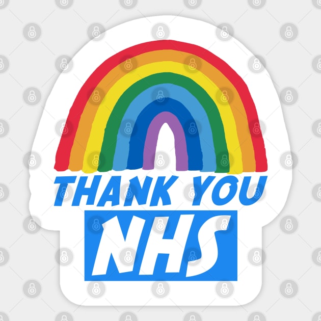 thank you nhs Sticker by Amberstore